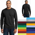 Port & Company  - Long Sleeve Core Blend Tee PC55LS Mens Sizes S-6XL Unisex T-shirt, Sweatshirt, Hoodie, Long Sleeve Tee - T-Shirt, Sweatshirt, Hoodie