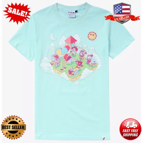 The Amazing Digital Circus Playground T-Shirt Unisex T-shirt, Sweatshirt, Hoodie, Long Sleeve Tee - T-Shirt, Sweatshirt, Hoodie