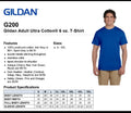 Gillian Mens Short Sleeves Heavy Weight Cotton 6 oz S-5XLT T-Shirt M-G200 Unisex T-shirt, Sweatshirt, Hoodie, Long Sleeve Tee - T-Shirt, Sweatshirt, Hoodie