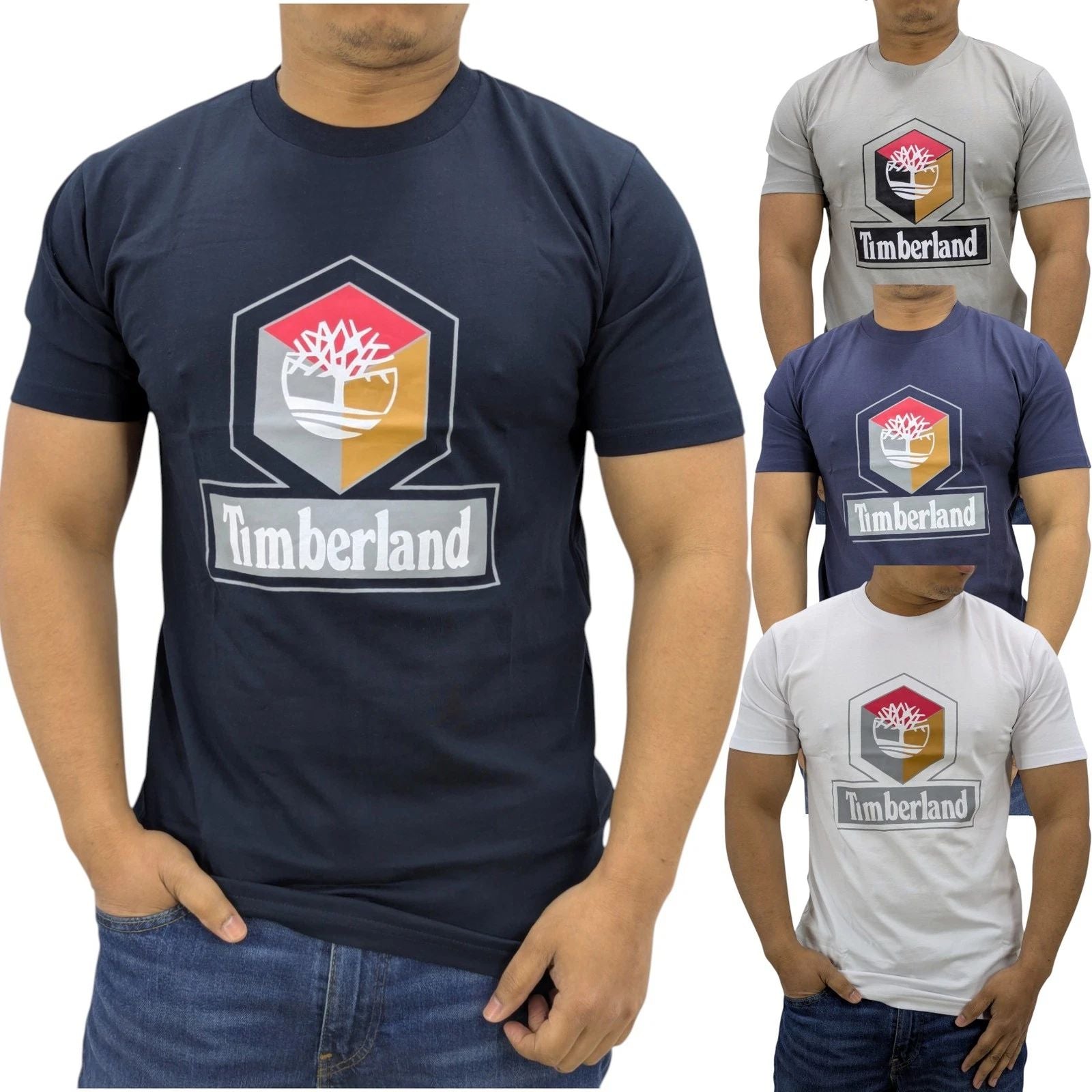 Timberland Mens T Shirt Pullover Crew Neck Top Summer Cotton Casual Tee S-2XL Unisex T-shirt, Sweatshirt, Hoodie, Long Sleeve Tee - T-Shirt, Sweatshirt, Hoodie
