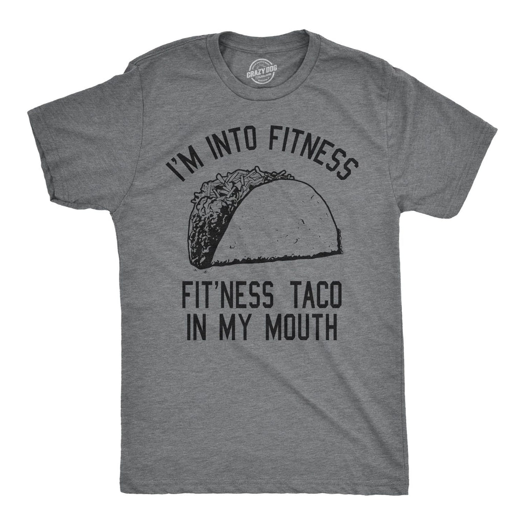 Mens Fitness Taco Funny T Shirt Humorous Gym Graphic Novelty Sarcastic Tee Guys Unisex T-shirt, Sweatshirt, Hoodie, Long Sleeve Tee - T-Shirt, Sweatshirt, Hoodie