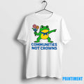 Vintage Frog Art Portland Frog Protest Tshirts Sweater Unisex T-shirt, Sweatshirt, Hoodie, Long Sleeve Tee - T-Shirt, Sweatshirt, Hoodie