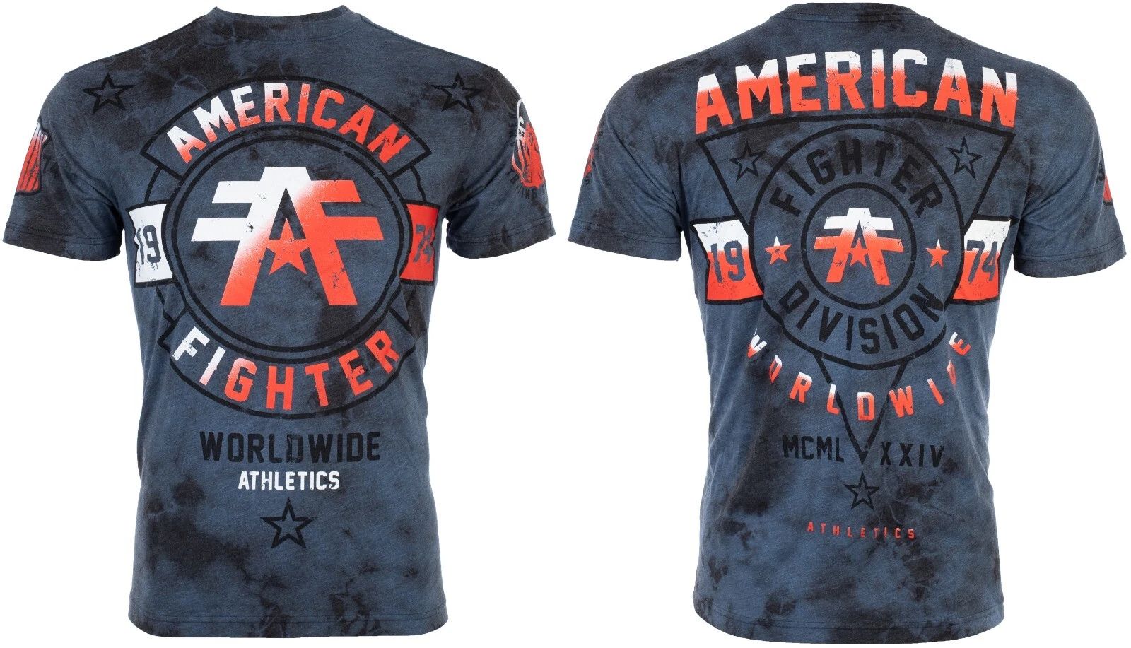 AMERICAN FIGHTER Men's T-Shirt SILVER LAKE Athletic Multicolor Biker MMA S-5XL Unisex T-shirt, Sweatshirt, Hoodie, Long Sleeve Tee - T-Shirt, Sweatshirt, Hoodie