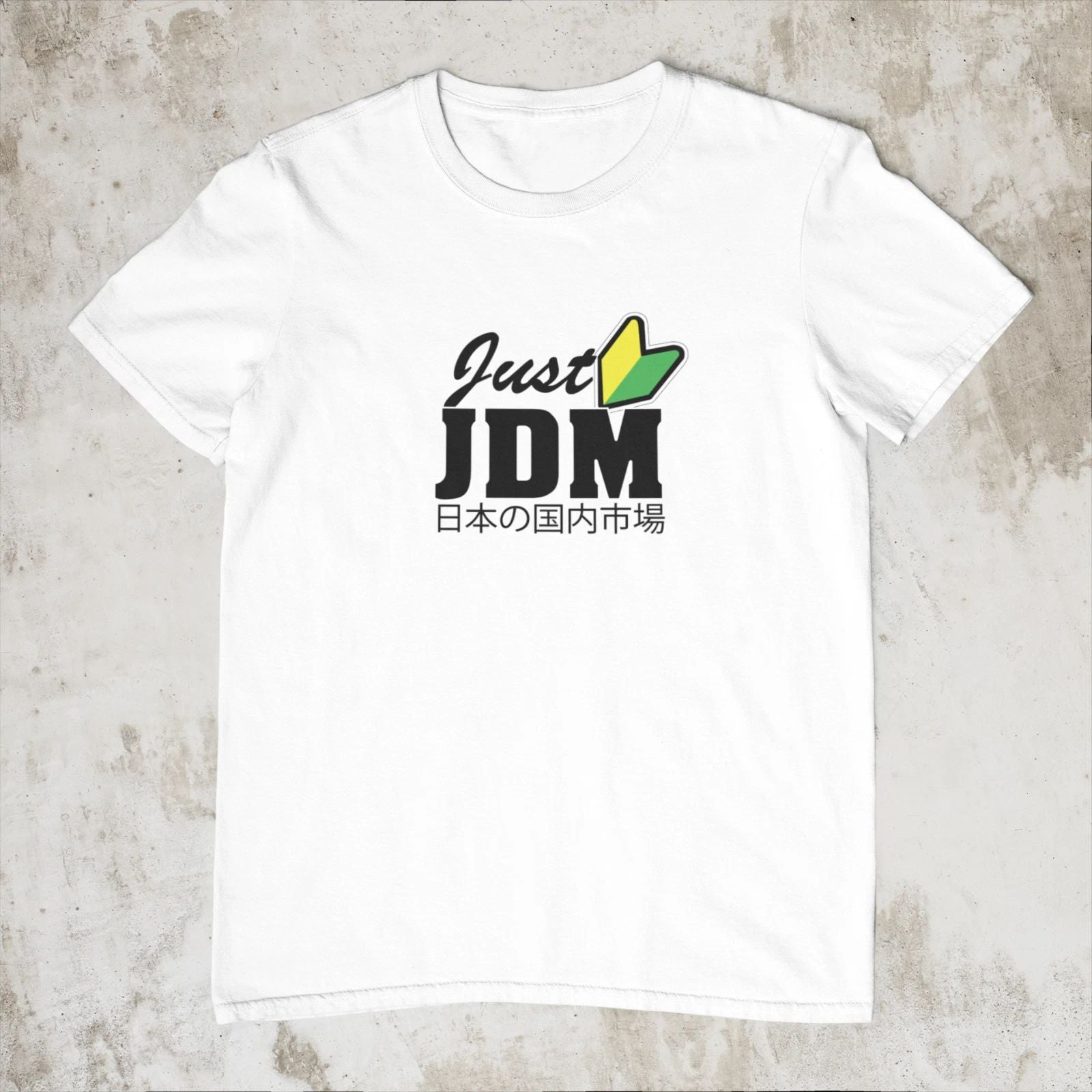 Just JDM Car Culture Stance Japanese Trendy Printed Cotton Men's T-shirt Top Tee Unisex T-shirt, Sweatshirt, Hoodie, Long Sleeve Tee - T-Shirt, Sweatshirt, Hoodie