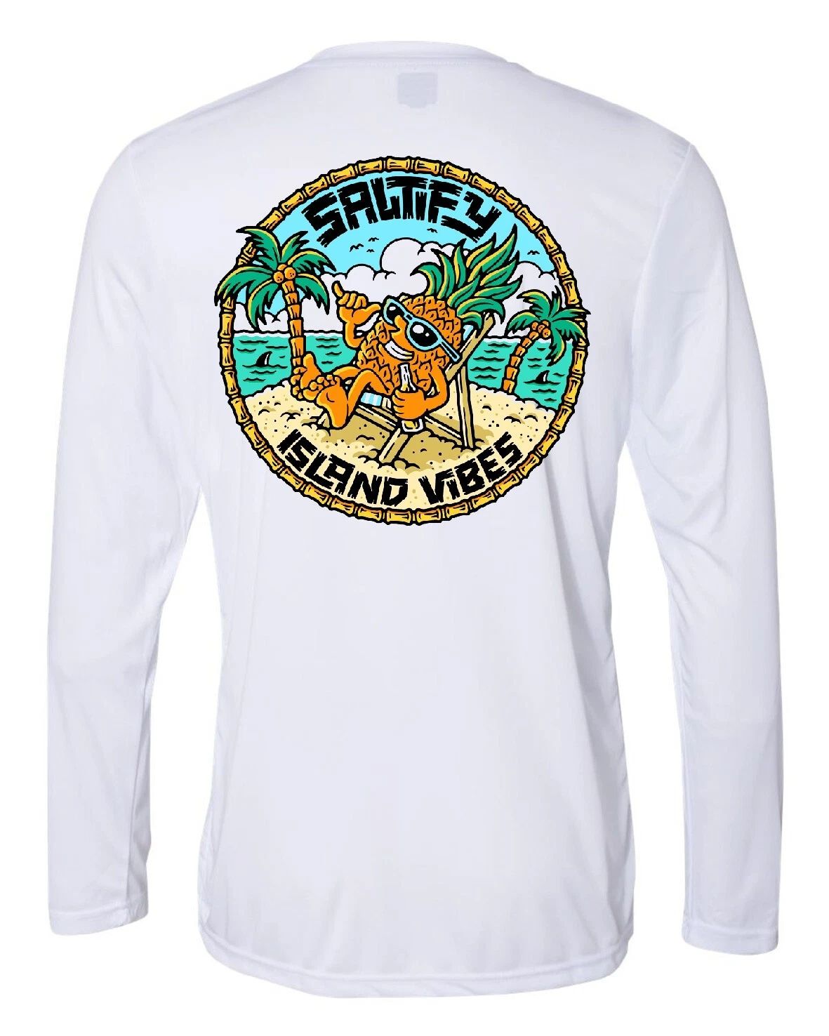 Long Sleeve Microfiber Fishing Boating UPF 50 Sun Protection Shirt Unisex T-shirt, Sweatshirt, Hoodie, Long Sleeve Tee - T-Shirt, Sweatshirt, Hoodie
