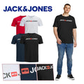 Jack & Jones Men's Big & Tall T-shirts Short Sleeve Plus Size Designer Tee Top Unisex T-shirt, Sweatshirt, Hoodie, Long Sleeve Tee - T-Shirt, Sweatshirt, Hoodie