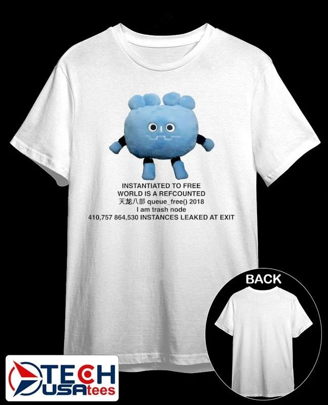 Instantiated to free World is a refcounted shirt Unisex T-shirt, Sweatshirt, Hoodie, Long Sleeve Tee - T-Shirt, Sweatshirt, Hoodie