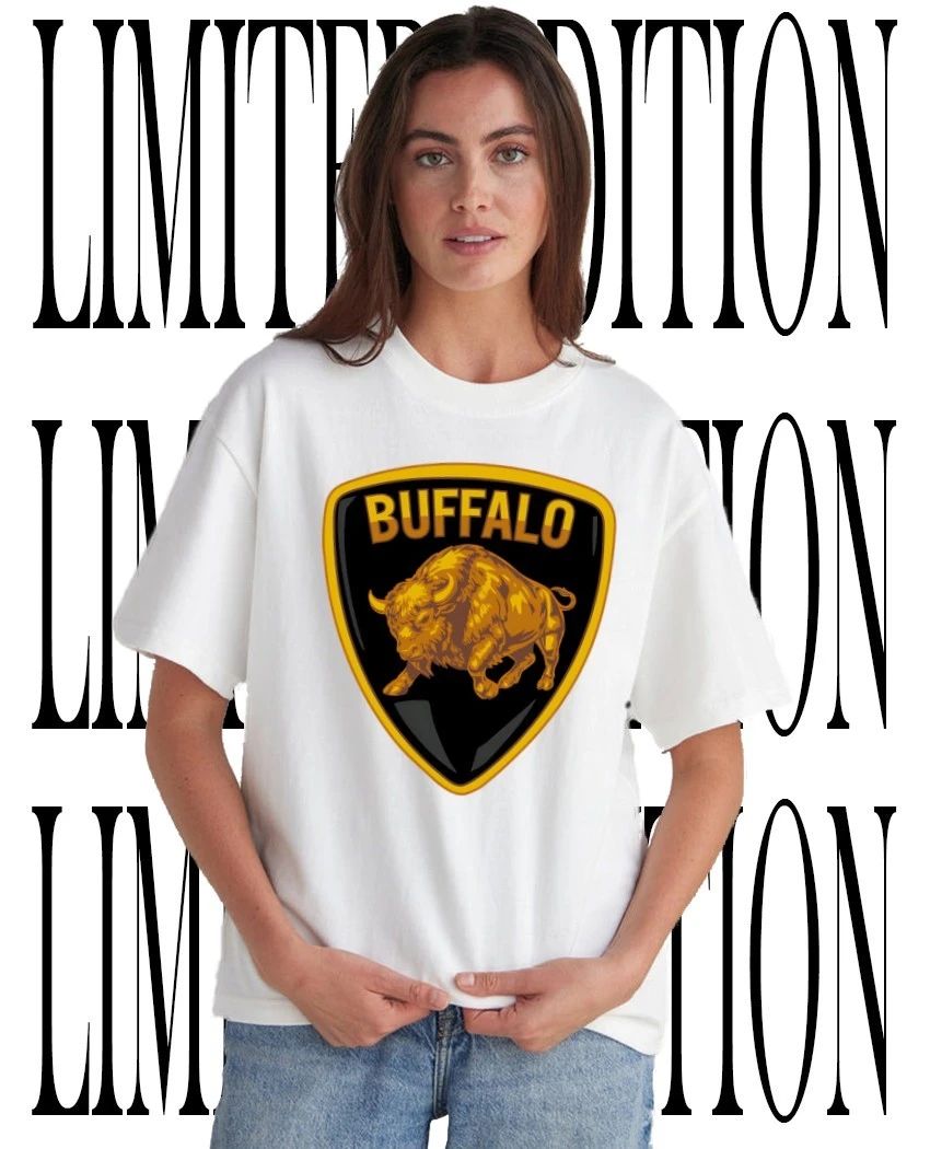 Buffalorghini logo shirt Unisex T-shirt, Sweatshirt, Hoodie, Long Sleeve Tee - T-Shirt, Sweatshirt, Hoodie