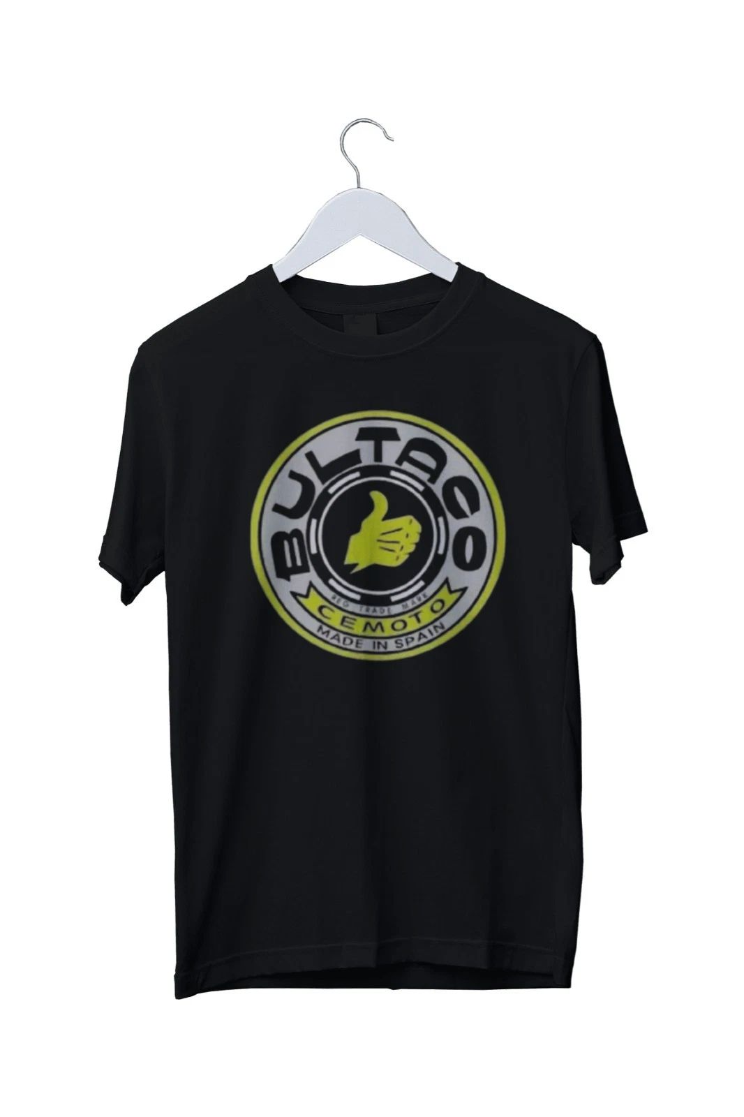 Bultaco Motorcycles Logo Graphic Print Unisex T-Shirt Mens S M L XL 2 3 4 XL Unisex T-shirt, Sweatshirt, Hoodie, Long Sleeve Tee - T-Shirt, Sweatshirt, Hoodie