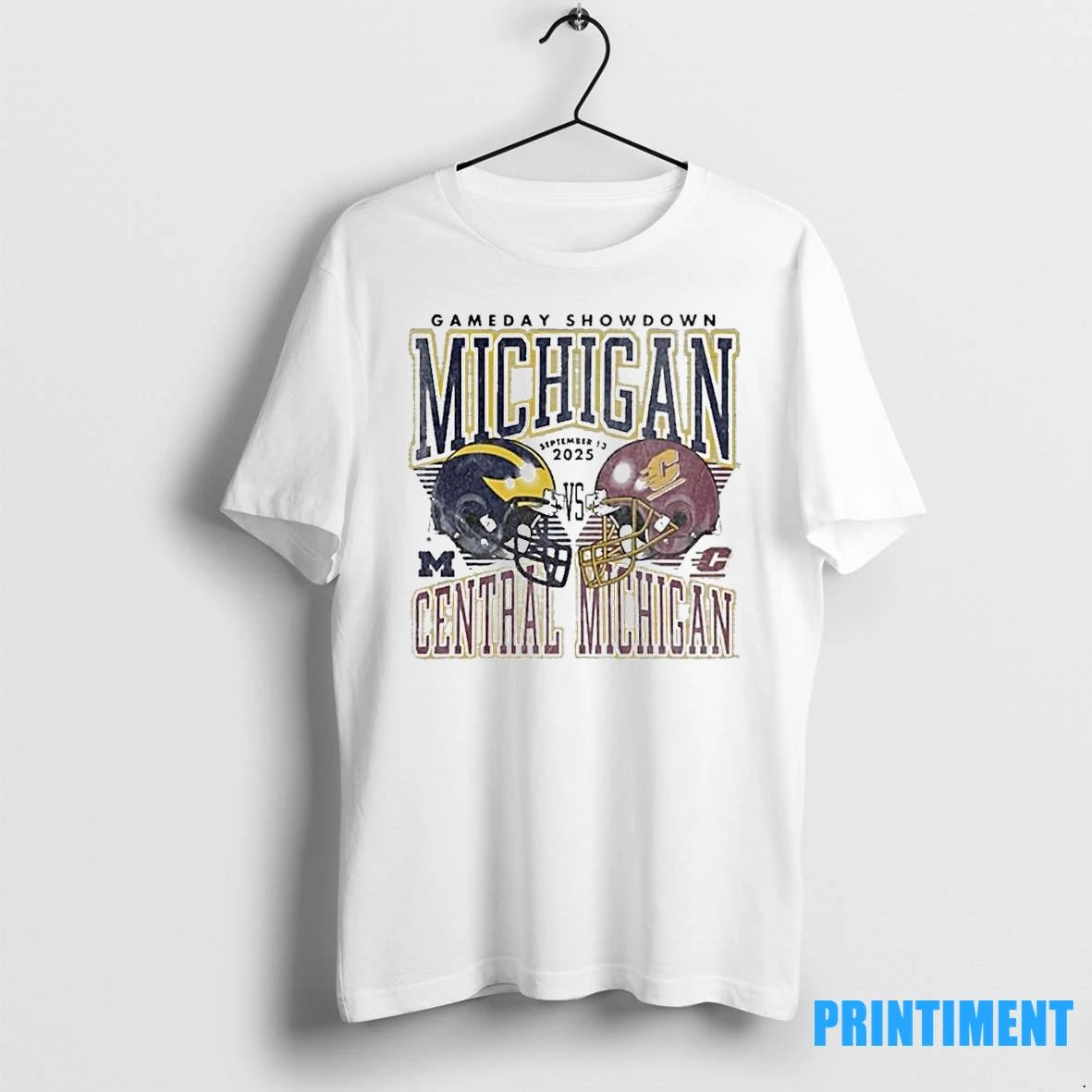 Michigan Wolverines Vs Central Michigan Chippewas 2025 Gameday Showdown Football Tshirts Sweater - T-Shirt, Sweatshirt, Hoodie