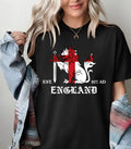 Vintage England 927 AD Lion T-Shirt - St Georges Cross Medieval Heritage Tee Unisex T-shirt, Sweatshirt, Hoodie, Long Sleeve Tee - T-Shirt, Sweatshirt, Hoodie
