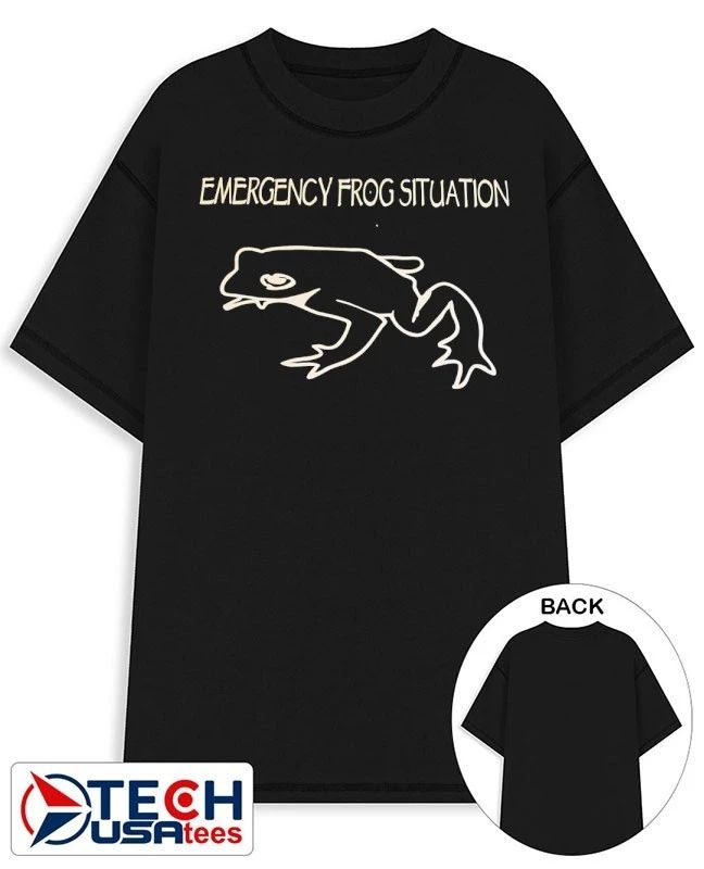 Emergency frog situation shirt Unisex T-shirt, Sweatshirt, Hoodie, Long Sleeve Tee - T-Shirt, Sweatshirt, Hoodie