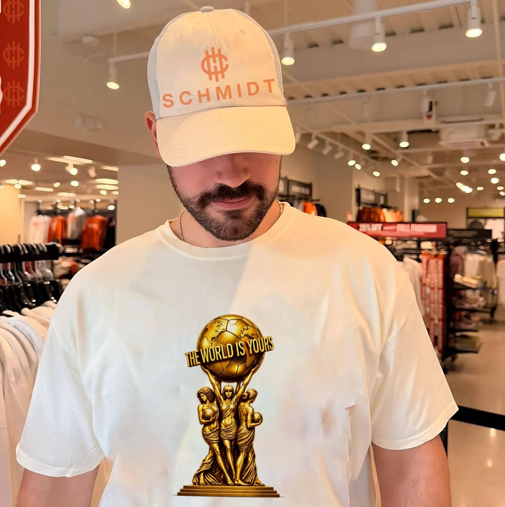 World Cup 2026 The World is yours trophy shirt Unisex T-shirt, Sweatshirt, Hoodie, Long Sleeve Tee - T-Shirt, Sweatshirt, Hoodie