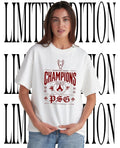 Paris Saint-Germain Champions League 2025-2026 Paris Est Magique Shirt Unisex T-shirt, Sweatshirt, Hoodie, Long Sleeve Tee - T-Shirt, Sweatshirt, Hoodie