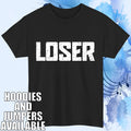 LOSER Music Band Graphic TShirt  Distressed Vintage Style Fan Unisex Tee Top Unisex T-shirt, Sweatshirt, Hoodie, Long Sleeve Tee - T-Shirt, Sweatshirt, Hoodie