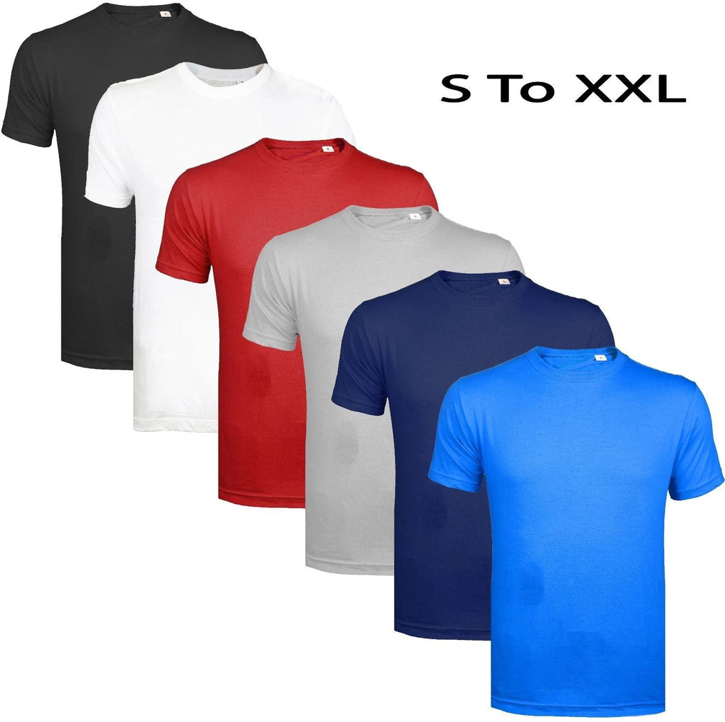 Mens Summer T-shirt Plain Cotton Blend Gym Athletic Training Tee Top Quality Unisex T-shirt, Sweatshirt, Hoodie, Long Sleeve Tee - T-Shirt, Sweatshirt, Hoodie