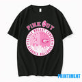 Pink Out Tackle Breast Cancer Georgia Bulldogs Skyline Tshirts Sweater Unisex T-shirt, Sweatshirt, Hoodie, Long Sleeve Tee - T-Shirt, Sweatshirt, Hoodie