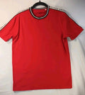 Guess Size Mens Small Red Logo Spell Out On Shoulder & Sleeve Streetwear Casual Unisex T-shirt, Sweatshirt, Hoodie, Long Sleeve Tee - T-Shirt, Sweatshirt, Hoodie