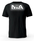 Massachusetts MA State Reflective Logo Black T-Shirt Unisex T-shirt, Sweatshirt, Hoodie, Long Sleeve Tee - T-Shirt, Sweatshirt, Hoodie