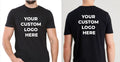 Personalised Tshirt Custom Logo t-shirt Text logo Printing on Cotton T Shirt Unisex T-shirt, Sweatshirt, Hoodie, Long Sleeve Tee - T-Shirt, Sweatshirt, Hoodie