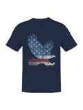 Patriotic USA Eagle Men's T-shirt Unisex T-shirt, Sweatshirt, Hoodie, Long Sleeve Tee - T-Shirt, Sweatshirt, Hoodie