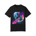 GALACTIC REQUIEM Cosmic Skull Graphic Tee, Unisex T-shirt for Sci-Fi Lovers Unisex T-shirt, Sweatshirt, Hoodie, Long Sleeve Tee - T-Shirt, Sweatshirt, Hoodie