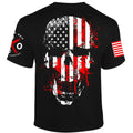 Liberty or Death T-shirt I Knives Out I Veteran I Military I Flag Skull Patriot Unisex T-shirt, Sweatshirt, Hoodie, Long Sleeve Tee - T-Shirt, Sweatshirt, Hoodie