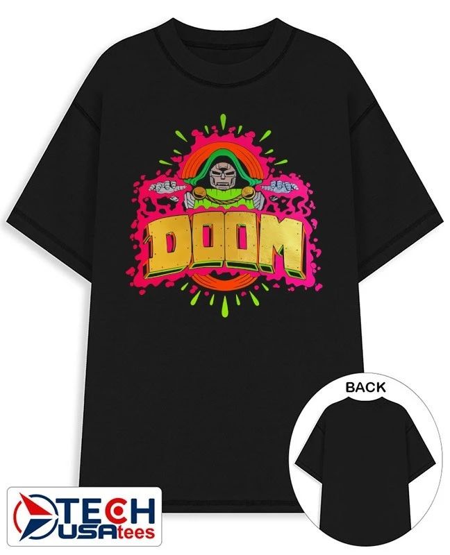 DOOM graphic shirt Unisex T-shirt, Sweatshirt, Hoodie, Long Sleeve Tee - T-Shirt, Sweatshirt, Hoodie