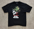 VINTAGE Y2K METAL MULISHA SHIRT Mens Black Large GRAPHIC Skull World Domination Unisex T-shirt, Sweatshirt, Hoodie, Long Sleeve Tee - T-Shirt, Sweatshirt, Hoodie