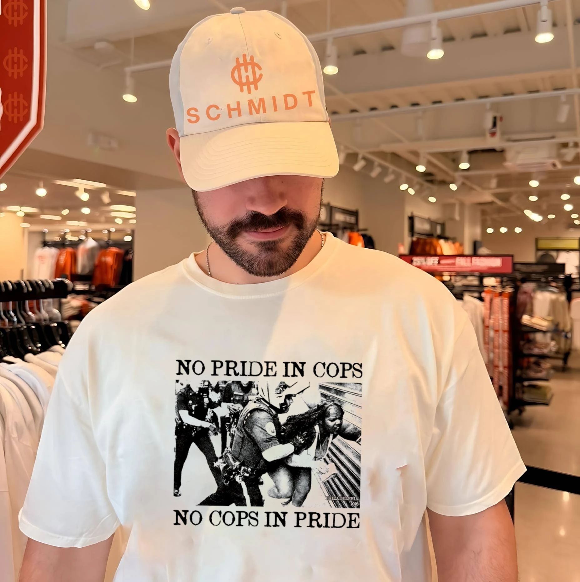 No pride in cops no cops in pride shirt Unisex T-shirt, Sweatshirt, Hoodie, Long Sleeve Tee - T-Shirt, Sweatshirt, Hoodie