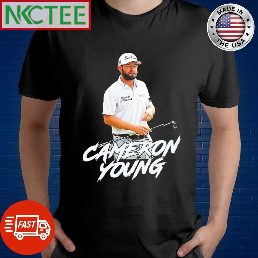Cameron Young Golfer shirt Unisex T-shirt, Sweatshirt, Hoodie, Long Sleeve Tee - T-Shirt, Sweatshirt, Hoodie