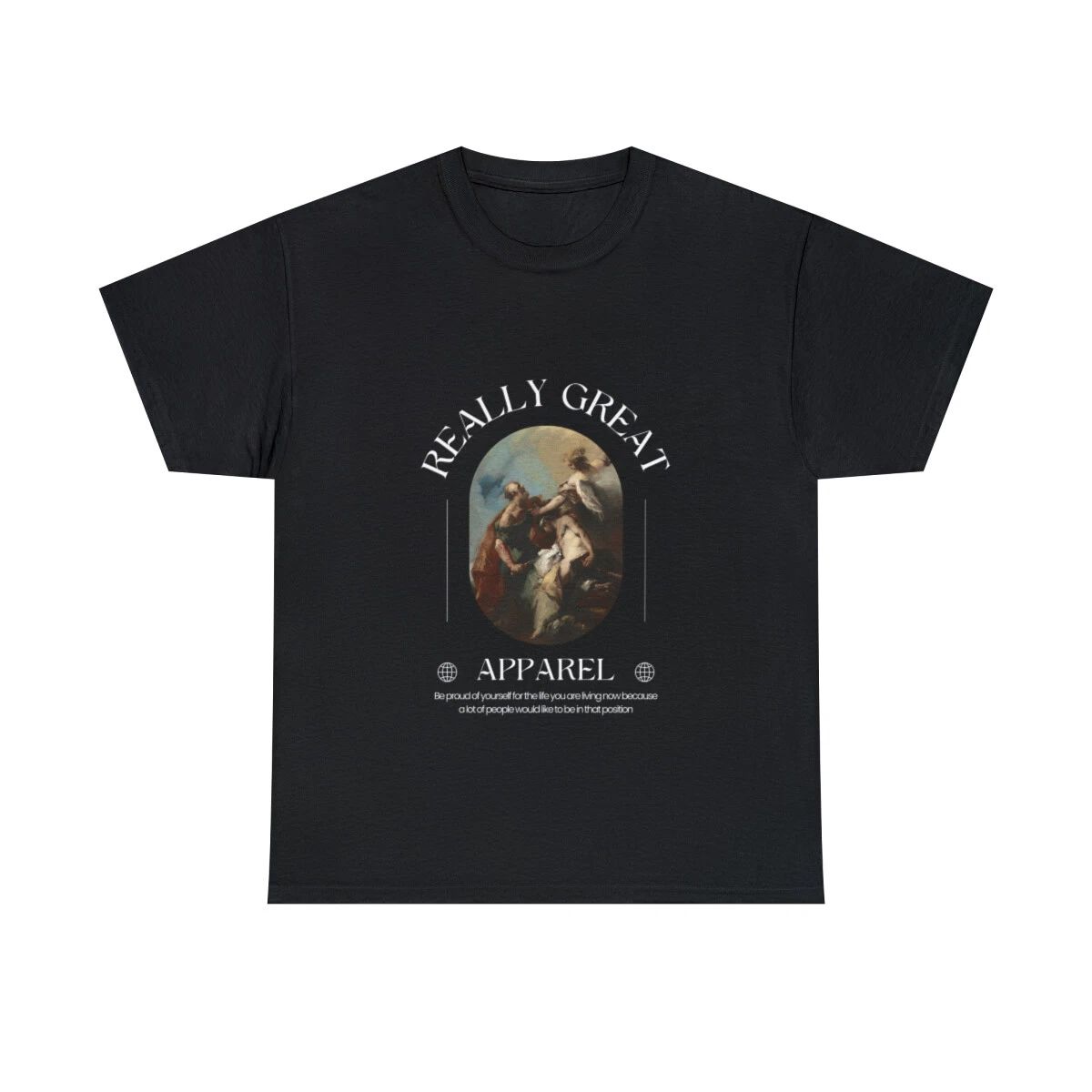 Black Modern Painting Streetwear T-Shirt Unisex T-shirt, Sweatshirt, Hoodie, Long Sleeve Tee - T-Shirt, Sweatshirt, Hoodie