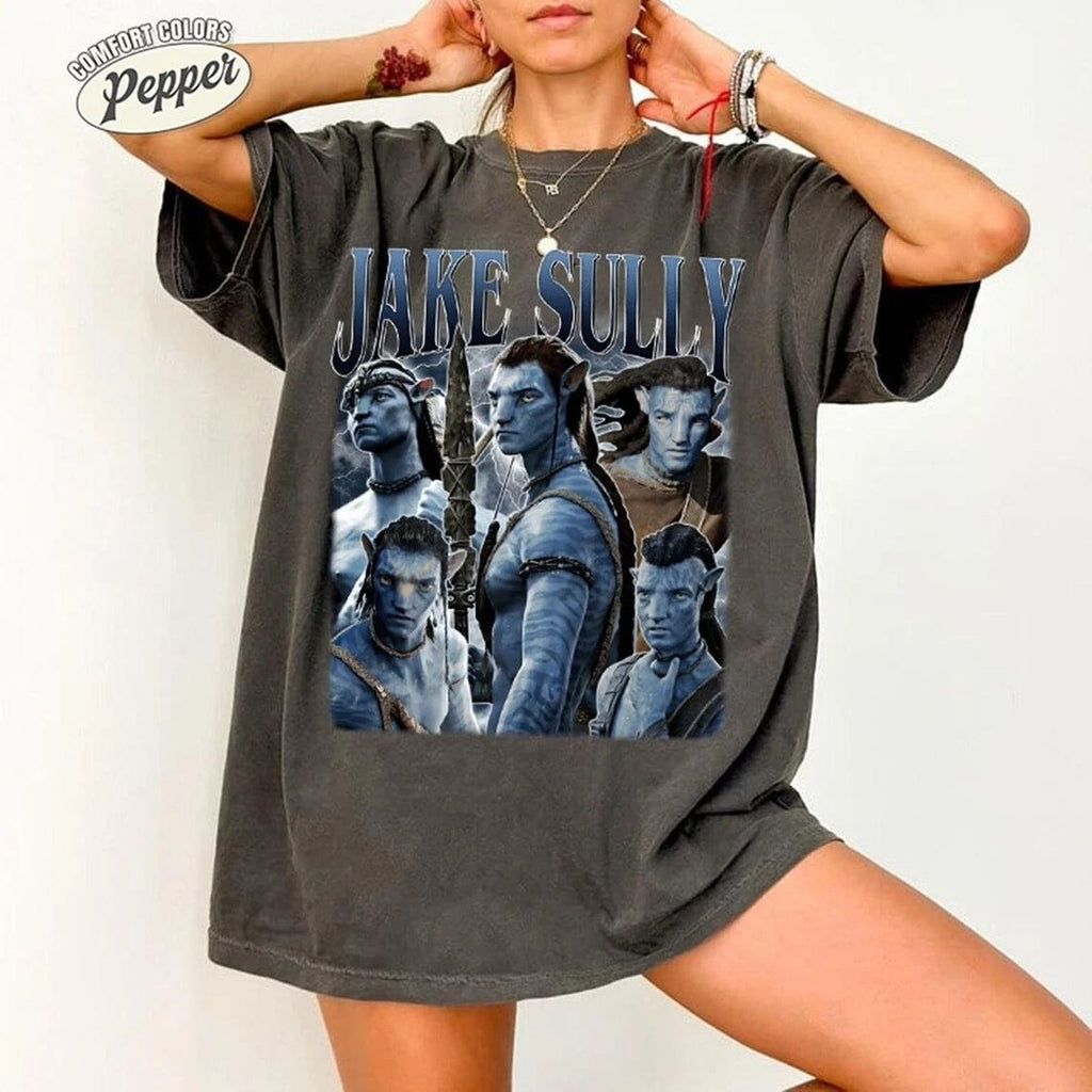 Avatar Jake Sully Shirt, Avatar The Way Of Water Avatar Shirt, Retro Avatar Tee Unisex T-shirt, Sweatshirt, Hoodie, Long Sleeve Tee - T-Shirt, Sweatshirt, Hoodie