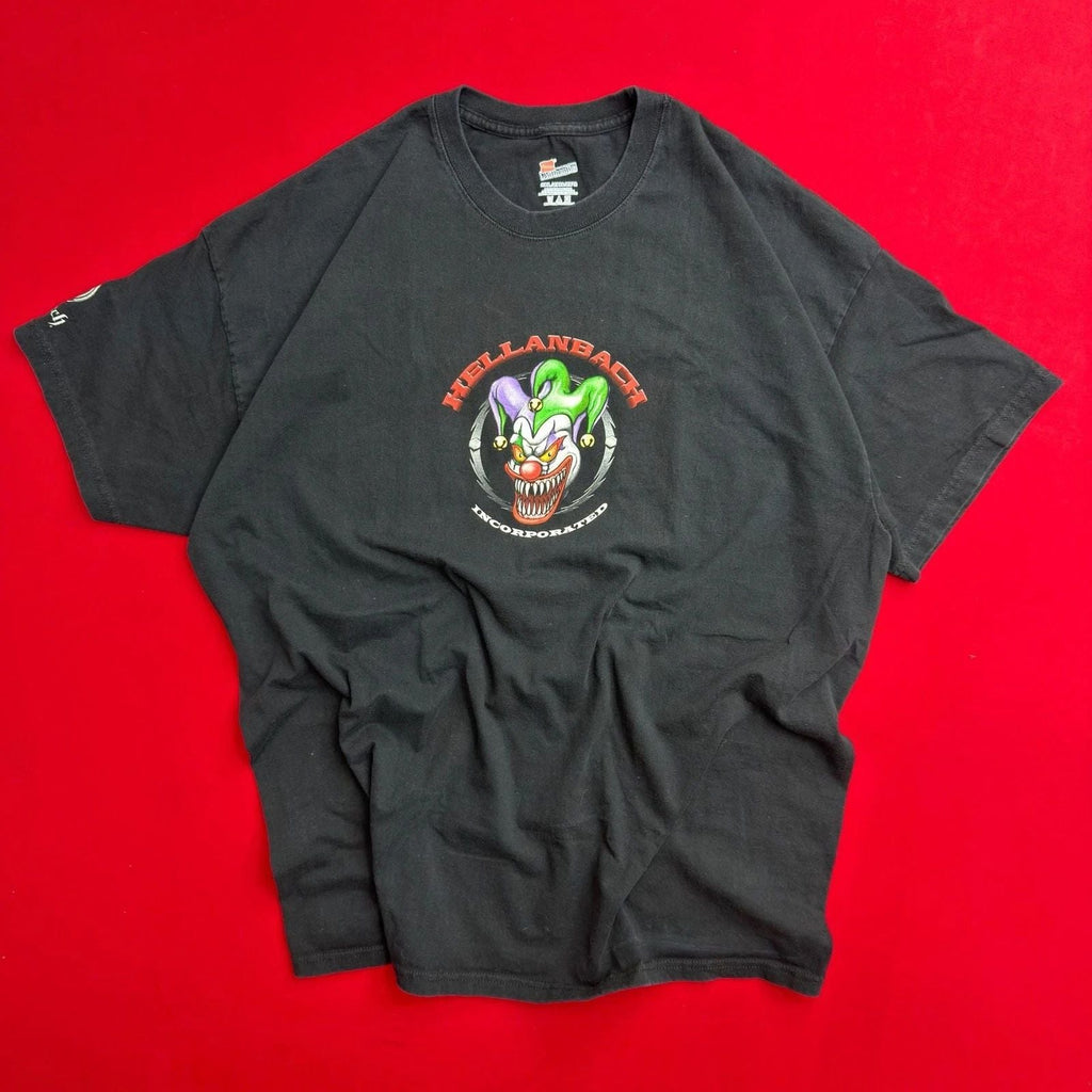 MODERN HANES Who's Your Daddy clown devil faded Skeleton T-Shirt Hellanbach Inc Unisex T-shirt, Sweatshirt, Hoodie, Long Sleeve Tee - T-Shirt, Sweatshirt, Hoodie