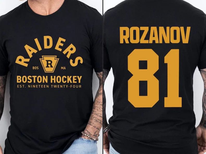 Comfort Colors Ilya Rozanov #81 Boston Raiders Tee | Heated Rivalry Inspired tee Unisex T-shirt, Sweatshirt, Hoodie, Long Sleeve Tee - T-Shirt, Sweatshirt, Hoodie