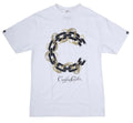 ""Crooks & Castles Gold Chain White T-Shirt: Cutting Edge Streetwear for Men" Unisex T-shirt, Sweatshirt, Hoodie, Long Sleeve Tee - T-Shirt, Sweatshirt, Hoodie