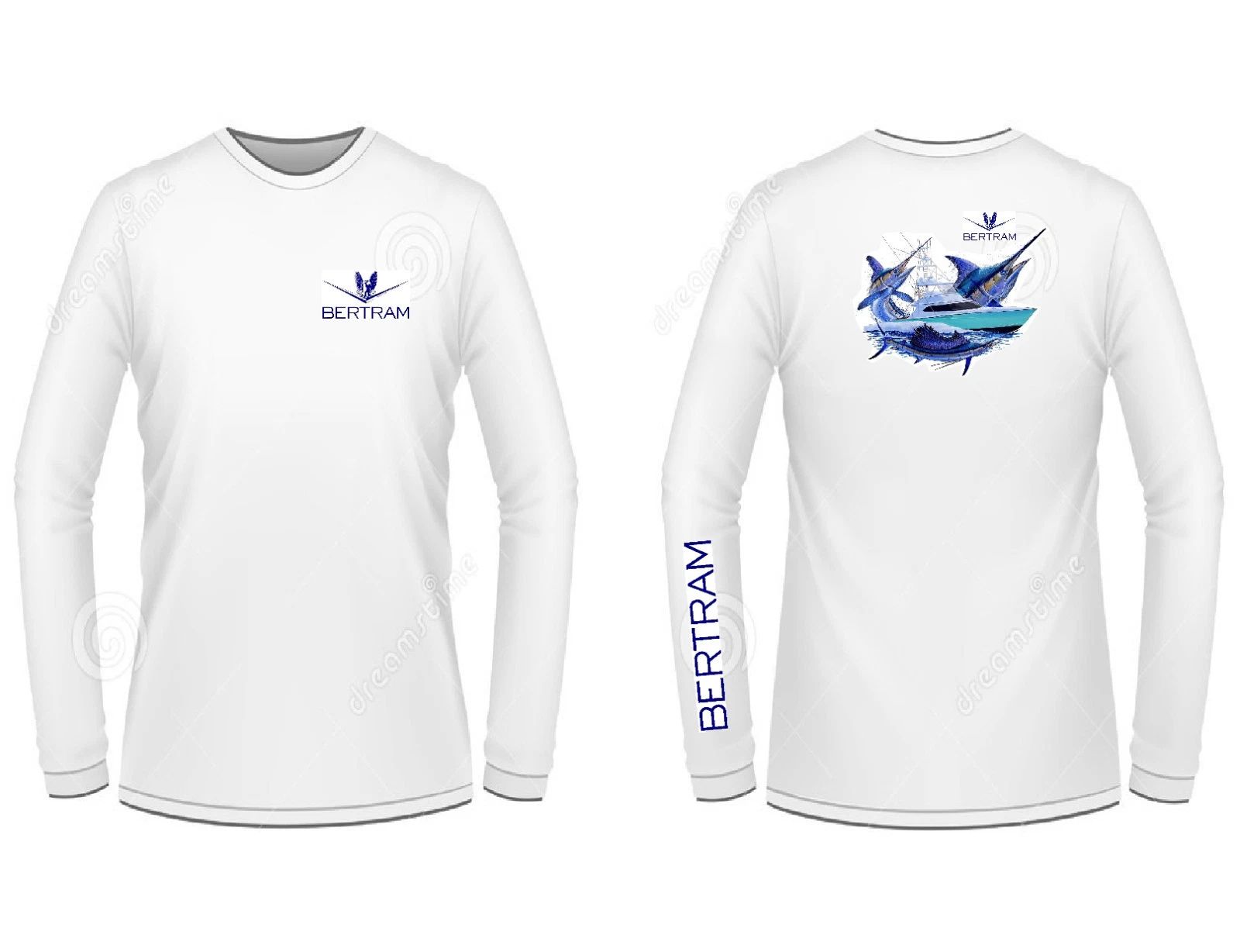 Bertram Yachts Fishing Long Sleeve T-Shirt Unisex T-shirt, Sweatshirt, Hoodie, Long Sleeve Tee - T-Shirt, Sweatshirt, Hoodie