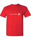Taftan Airlines White Logo Tee Persian Iranian Air Travel Red Cotton T-shirt Unisex T-shirt, Sweatshirt, Hoodie, Long Sleeve Tee - T-Shirt, Sweatshirt, Hoodie