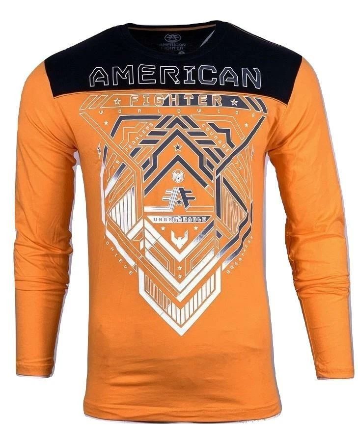 American Fighter Men's T-Shirt L/S NOBLE TEE Athletic MMA Unisex T-shirt, Sweatshirt, Hoodie, Long Sleeve Tee - T-Shirt, Sweatshirt, Hoodie