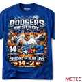 NKCtees Dodgers Total Domination 14-2 Los Angeles Baseball Blowout Victory shirt Unisex T-shirt, Sweatshirt, Hoodie, Long Sleeve Tee - T-Shirt, Sweatshirt, Hoodie