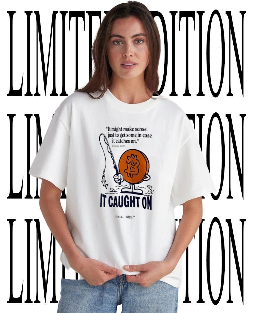 Bitcoin it caught on shirt Unisex T-shirt, Sweatshirt, Hoodie, Long Sleeve Tee - T-Shirt, Sweatshirt, Hoodie