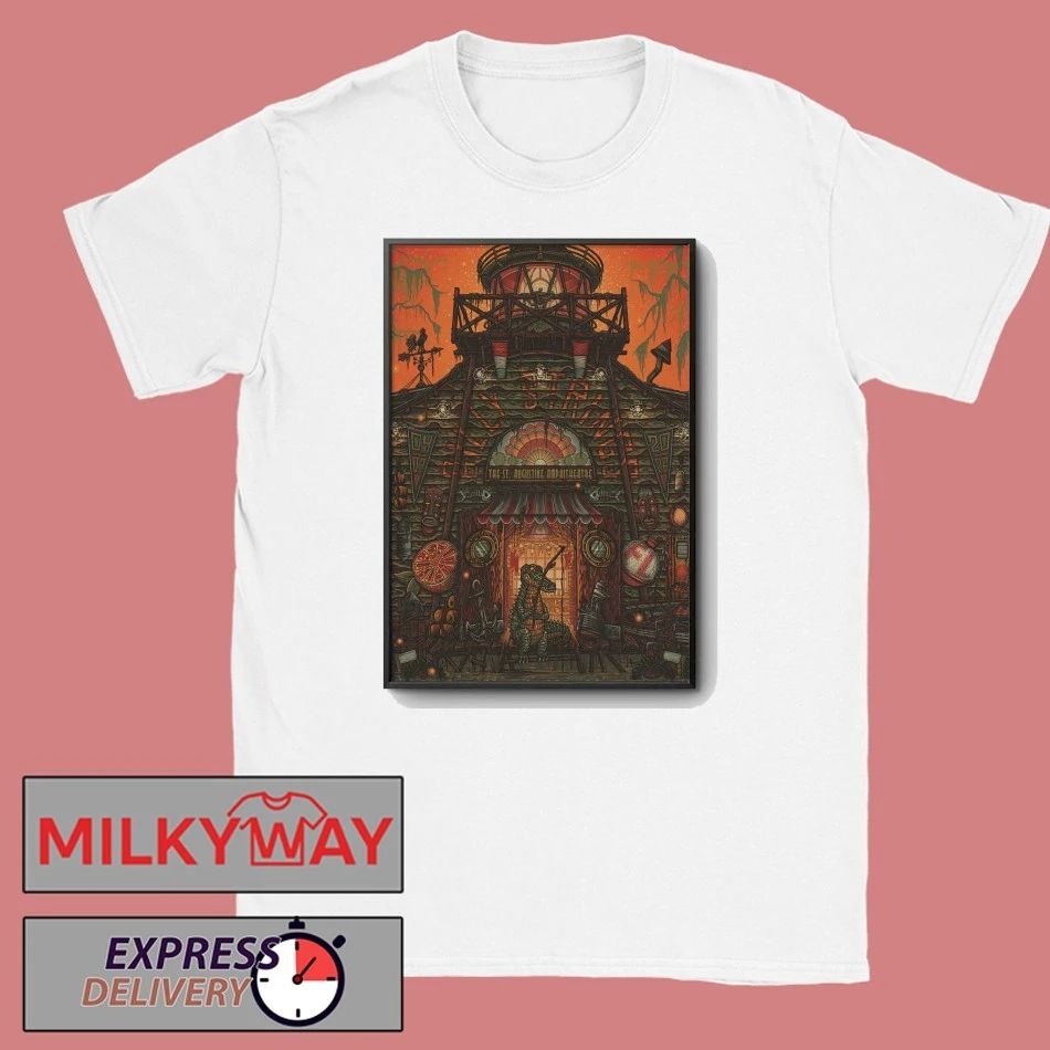 Billy Strings Apr 3 2026 The St. Augustine Amphitheatre In St. Augustine FL Poster shirt Unisex T-shirt, Sweatshirt, Hoodie, Long Sleeve Tee - T-Shirt, Sweatshirt, Hoodie