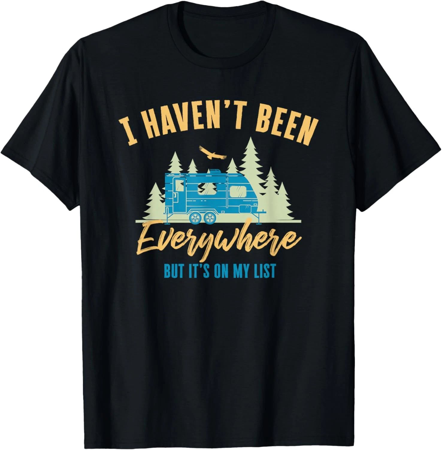RV Camping Design for Cool Camper Who Travel a Lot T-Shirt Unisex T-shirt, Sweatshirt, Hoodie, Long Sleeve Tee - T-Shirt, Sweatshirt, Hoodie