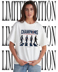 Paris Saint-Germain Abbey Road Champions 2025-2026 T-Shirt Unisex T-shirt, Sweatshirt, Hoodie, Long Sleeve Tee - T-Shirt, Sweatshirt, Hoodie