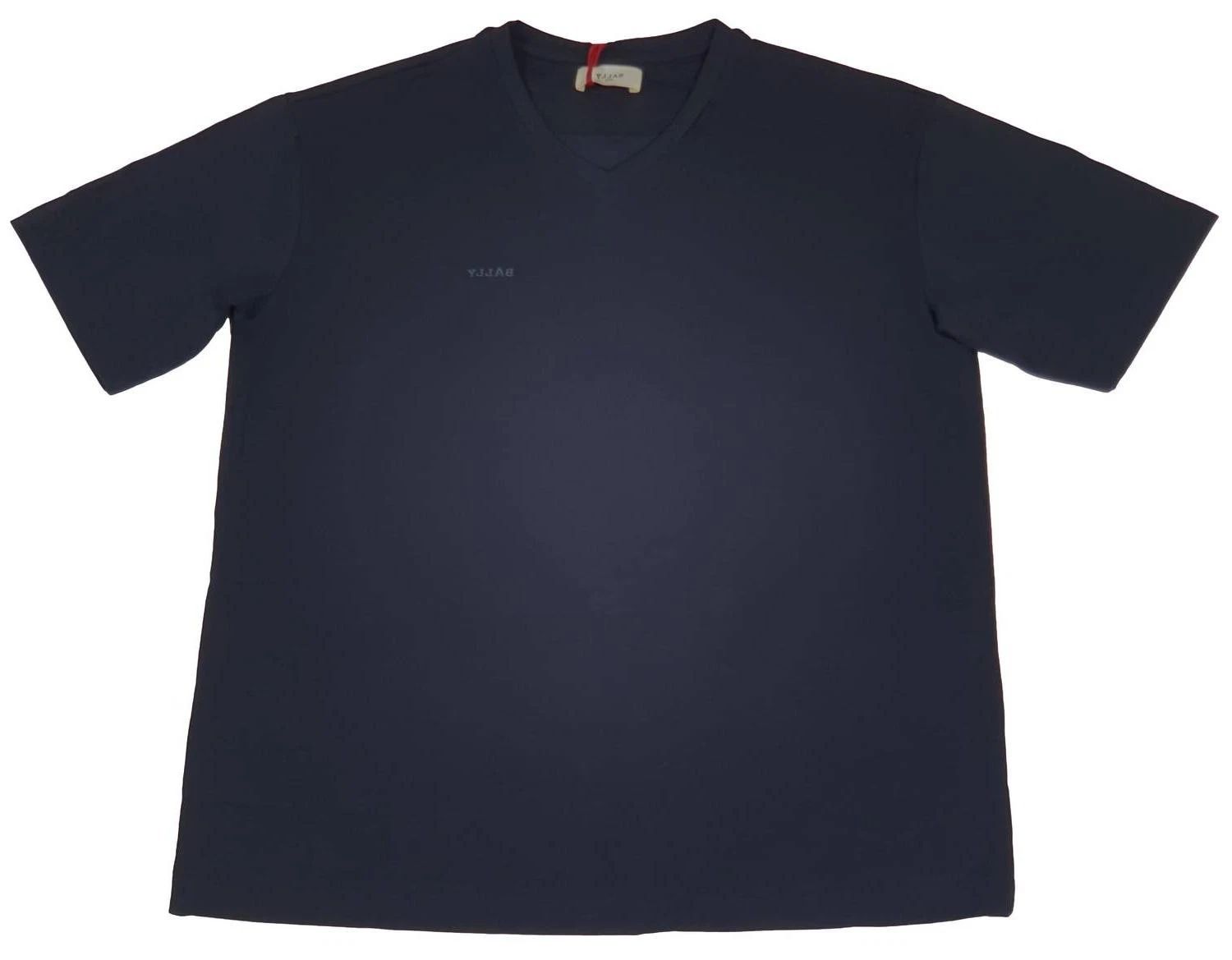 Bally Men's Short Sleeve V-Neck Logo T-Shirt Navy Blue Unisex T-shirt, Sweatshirt, Hoodie, Long Sleeve Tee - T-Shirt, Sweatshirt, Hoodie