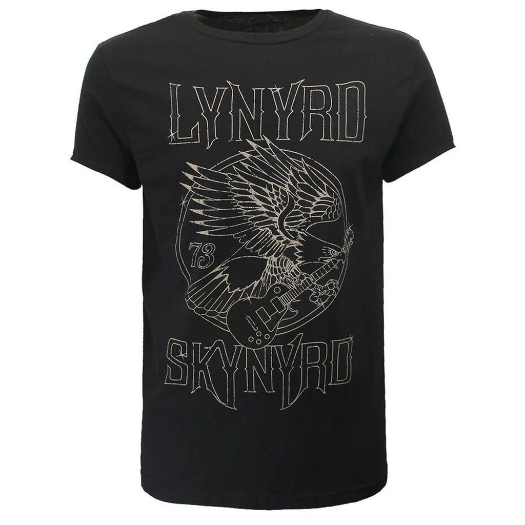 Lynyrd Skynyrd T-Shirt Eagle Guitar Rock Official New Black Unisex T-shirt, Sweatshirt, Hoodie, Long Sleeve Tee - T-Shirt, Sweatshirt, Hoodie
