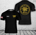 Custom Name US Navy Seals 3D T-Shirt Unisex T-shirt, Sweatshirt, Hoodie, Long Sleeve Tee - T-Shirt, Sweatshirt, Hoodie