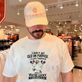 I didnt get old on purpose it just happened and if youre lucky it could happen to you cartoon duck shirt - T-Shirt, Sweatshirt, Hoodie