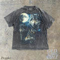 Vintage Wolf T-Shirt 90s Grunge Alpha Moon Nature Y2K Streetwear Tee Unisex T-shirt, Sweatshirt, Hoodie, Long Sleeve Tee - T-Shirt, Sweatshirt, Hoodie