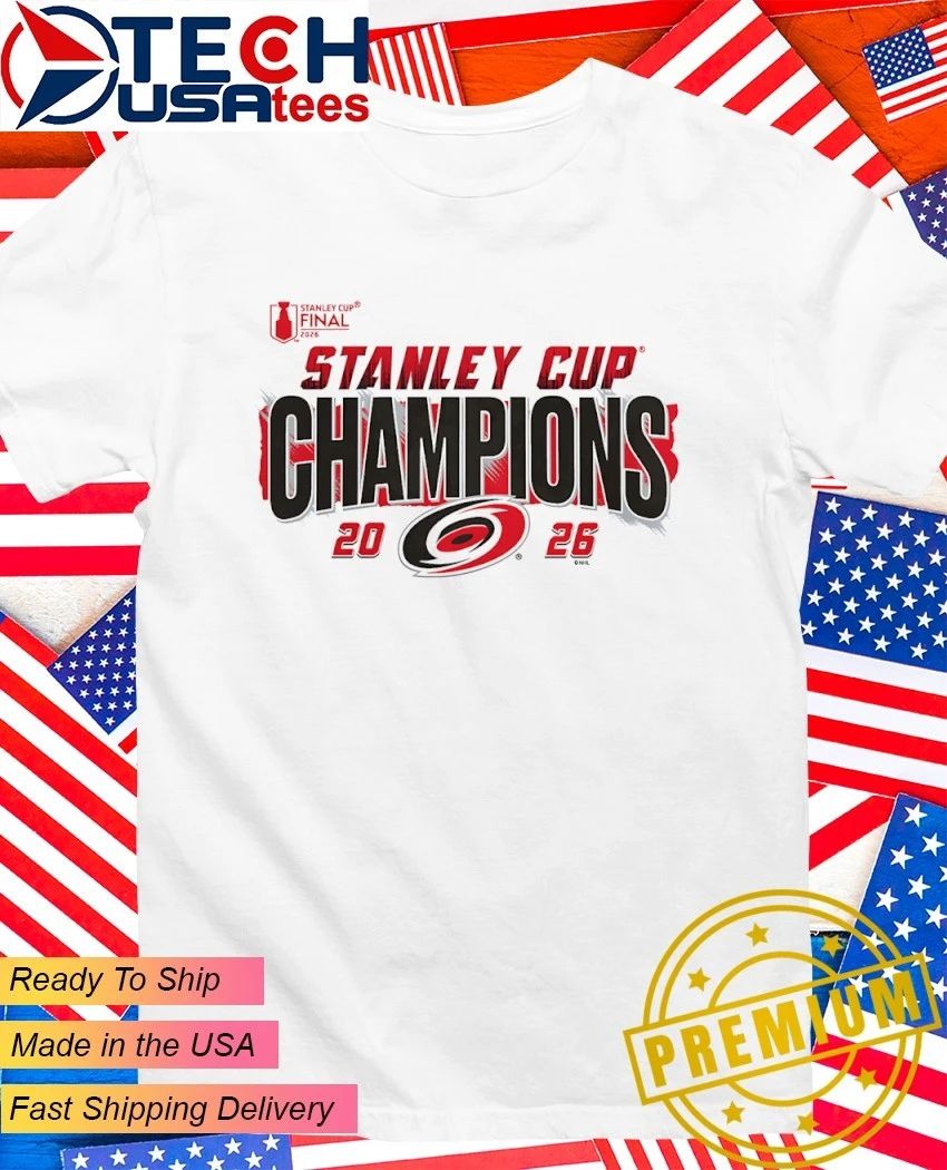 NHL Carolina Hurricanes 2026 Stanley Cup Champions shirt Unisex T-shirt, Sweatshirt, Hoodie, Long Sleeve Tee - T-Shirt, Sweatshirt, Hoodie